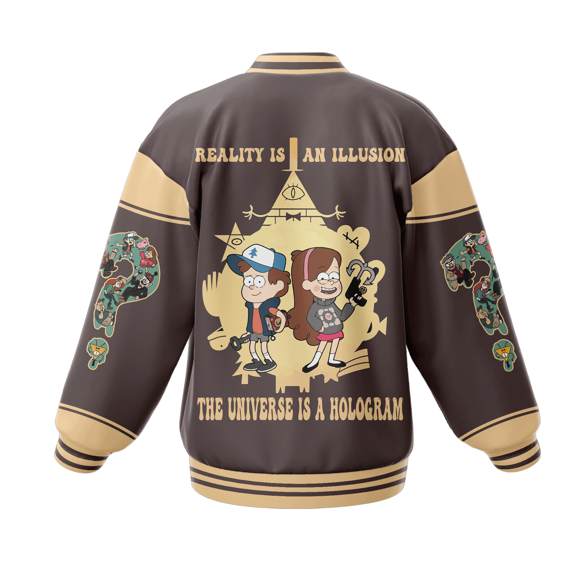 Gravity Falls Special Baseball Jacket - Image 3