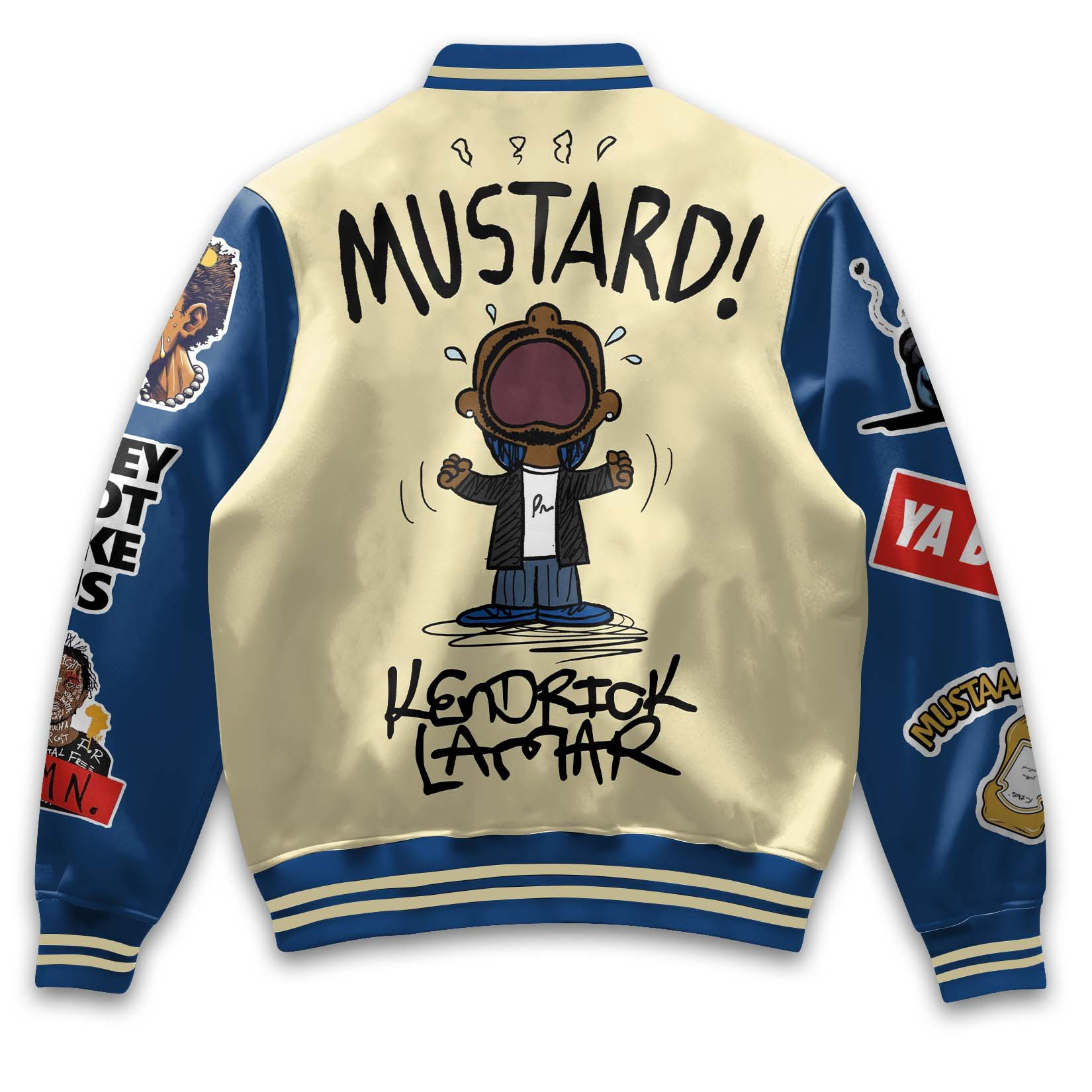 Kendrick Lamar Special Baseball Jacket - Image 3