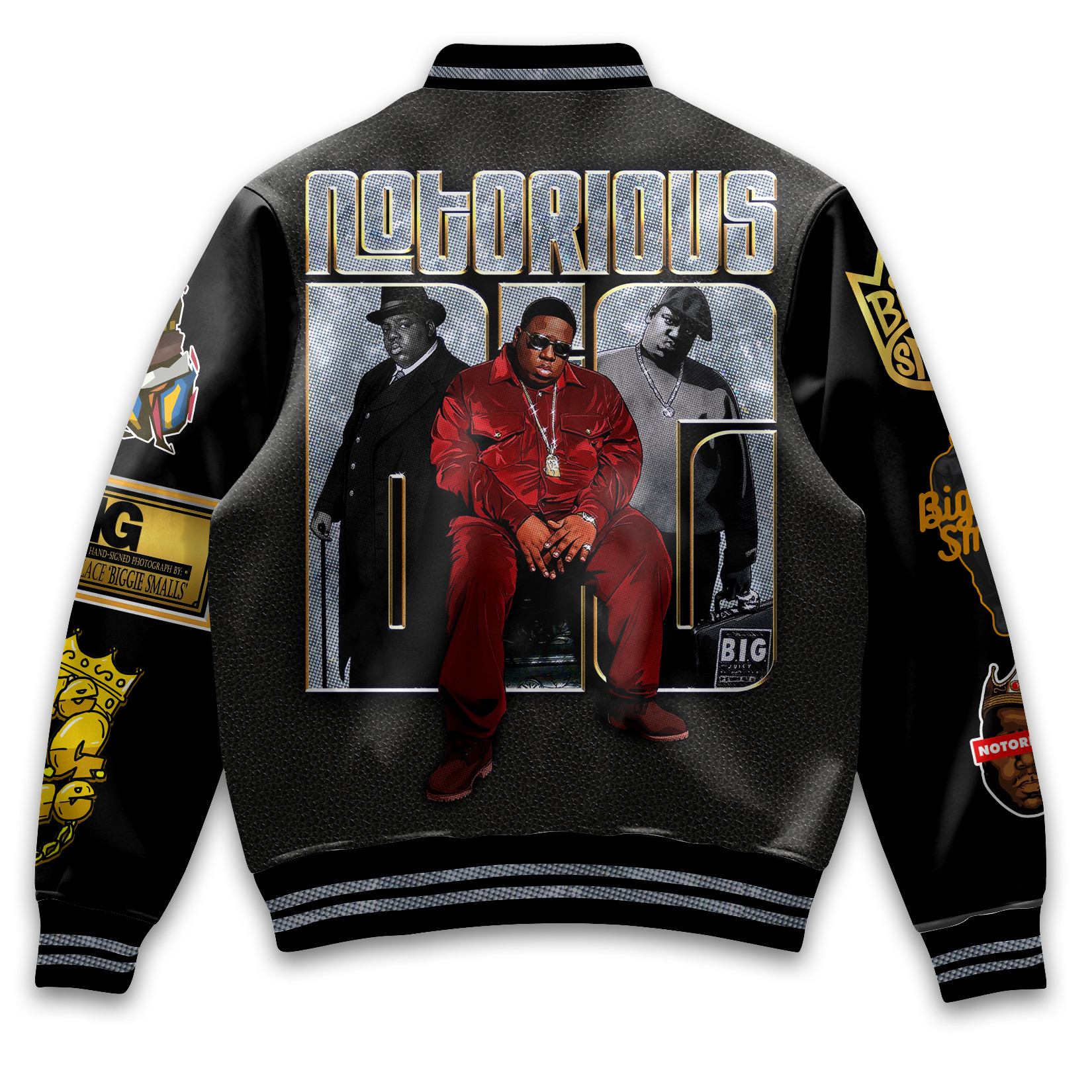 Notorious Biggie Smalls Special Baseball Jacket - Image 3