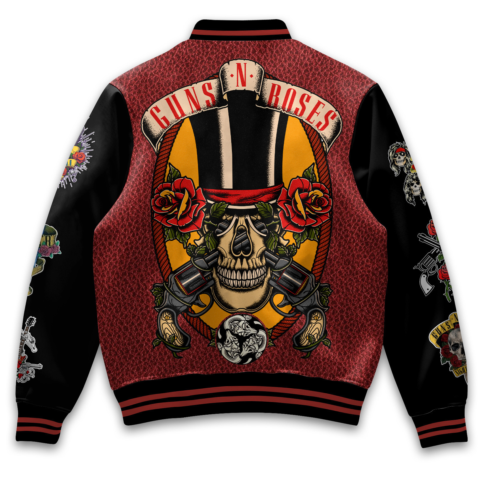 Guns N Roses Special Baseball Jacket - Image 3