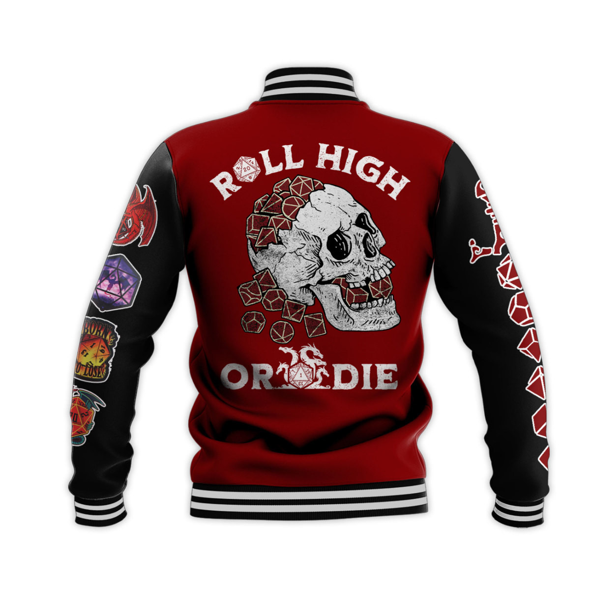 Dungeons And Dragons New Bomber Baseball Jacket For Fan - Image 3