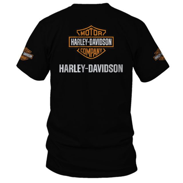 Harley Davidson Custom Name Apparels Full Printing Clothing, Shirt, Hoodie, Zip Hoodie, Down Jacket, Short, Jogger, Bomber Jacket Apparel - Image 4