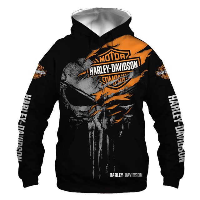 Harley Davidson Custom Name Apparels Full Printing Clothing, Shirt, Hoodie, Zip Hoodie, Down Jacket, Short, Jogger, Bomber Jacket Apparel - Image 5