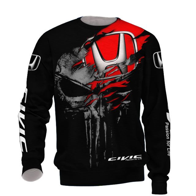 Honda Shirts Full Printing Clothing, Shirt, Hoodie, Zip Hoodie, Down Jacket, Short, Jogger, Bomber Jacket Apparel - Image 7