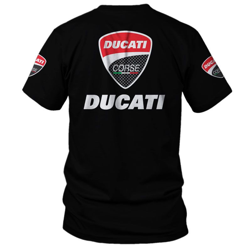 Ducati Shirts Full Printing Clothing, Shirt, Hoodie, Zip Hoodie, Down Jacket, Short, Jogger, Bomber Jacket Apparel - Image 4