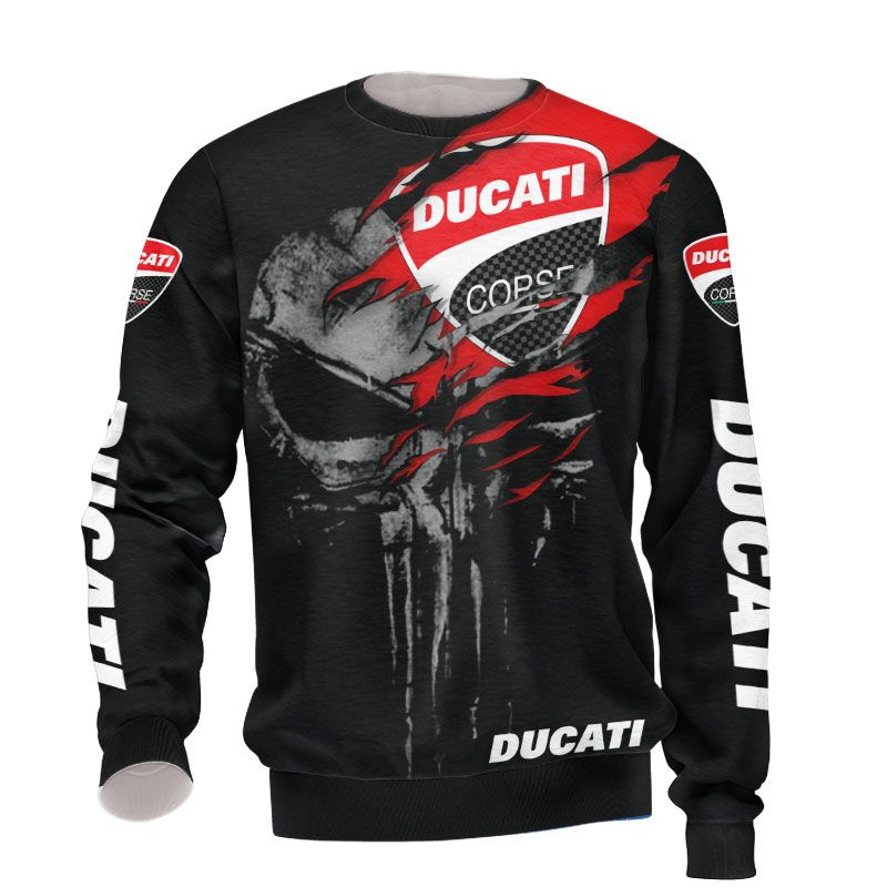 Ducati Shirts Full Printing Clothing, Shirt, Hoodie, Zip Hoodie, Down Jacket, Short, Jogger, Bomber Jacket Apparel - Image 7