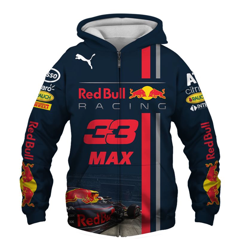 Red Bull F1 Personalized T-Shirt Hoodie Apparel 3D Lntc0019 Full Printing Clothing, Shirt, Hoodie, Zip Hoodie, Down Jacket, Short, Jogger, Bomber Jacket Apparel - Image 4