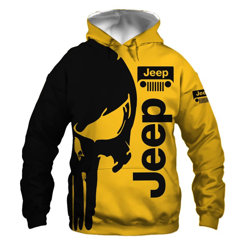 Jeep T-Shirt Hoodie Apparel 3D  Full Printing Clothing, Shirt, Hoodie, Zip Hoodie, Down Jacket, Short, Jogger, Bomber Jacket Apparel - Image 3