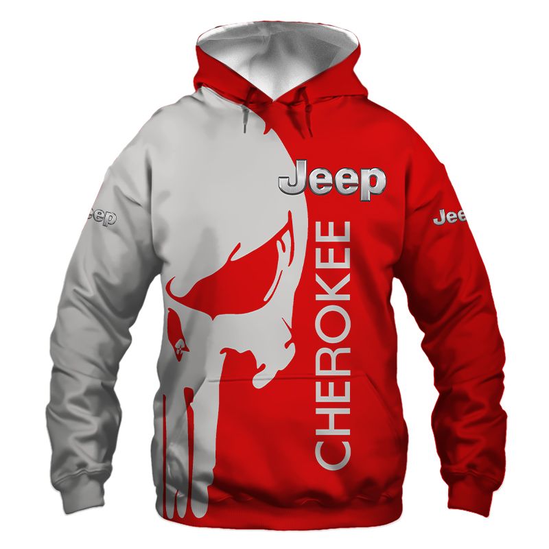 Jeep T-Shirt Hoodie Apparel 3D  Full Printing Clothing, Shirt, Hoodie, Zip Hoodie, Down Jacket, Short, Jogger, Bomber Jacket Apparel - Image 3