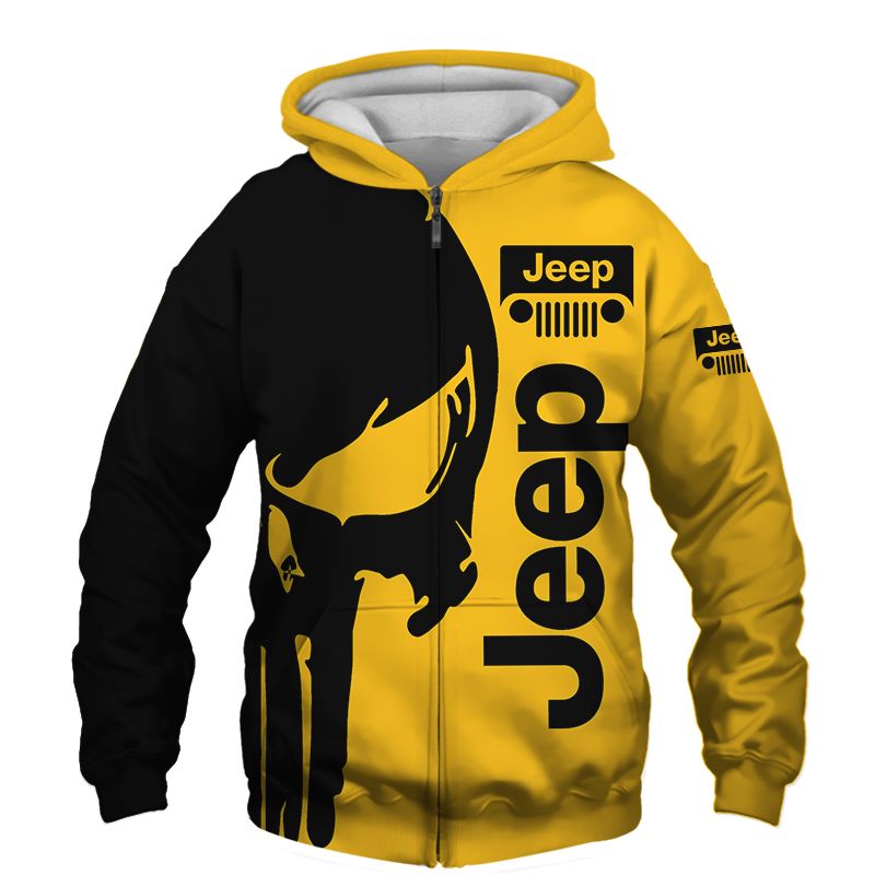 Jeep T-Shirt Hoodie Apparel 3D  Full Printing Clothing, Shirt, Hoodie, Zip Hoodie, Down Jacket, Short, Jogger, Bomber Jacket Apparel - Image 4