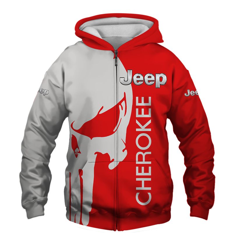 Jeep T-Shirt Hoodie Apparel 3D  Full Printing Clothing, Shirt, Hoodie, Zip Hoodie, Down Jacket, Short, Jogger, Bomber Jacket Apparel - Image 4