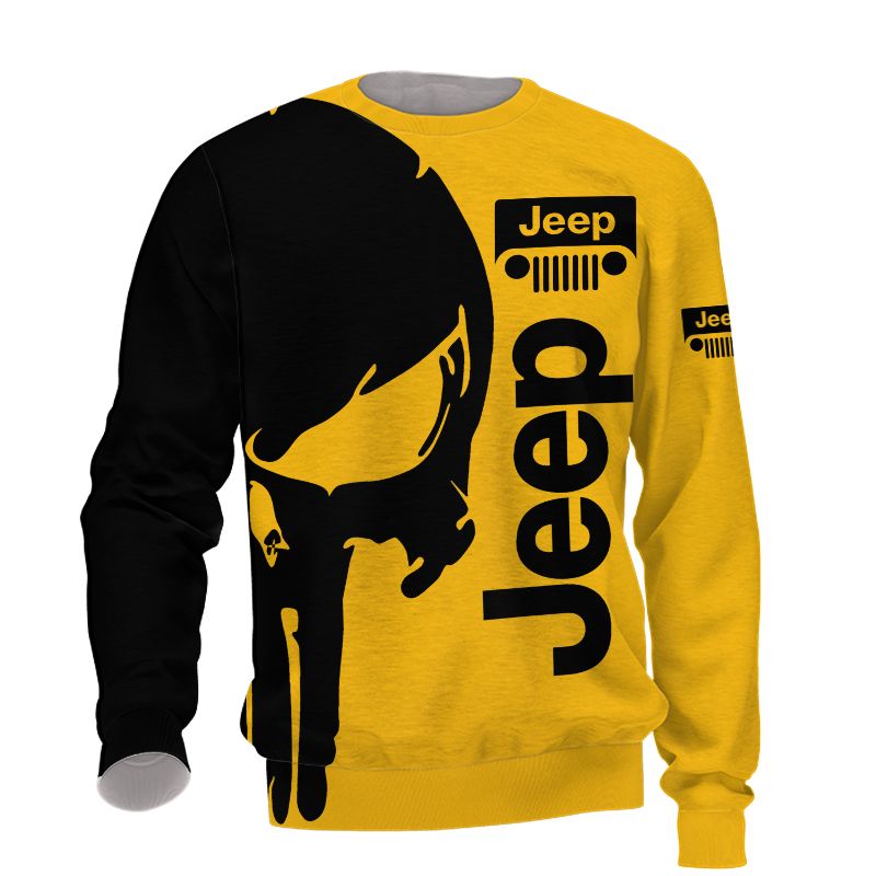 Jeep T-Shirt Hoodie Apparel 3D  Full Printing Clothing, Shirt, Hoodie, Zip Hoodie, Down Jacket, Short, Jogger, Bomber Jacket Apparel - Image 5