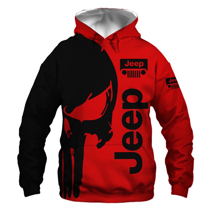 Jeep T-Shirt Hoodie Apparel 3D  Full Printing Clothing, Shirt, Hoodie, Zip Hoodie, Down Jacket, Short, Jogger, Bomber Jacket Apparel - Image 3