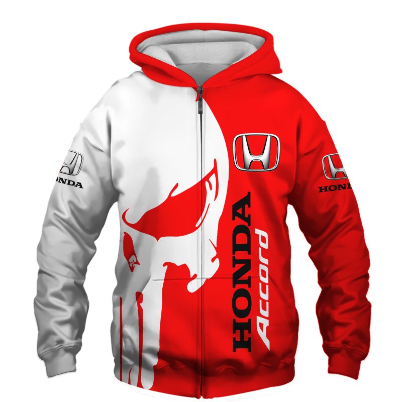 Honda T-Shirt Hoodie Apparel 3D  Full Printing Clothing, Shirt, Hoodie, Zip Hoodie, Down Jacket, Short, Jogger, Bomber Jacket Apparel - Image 4
