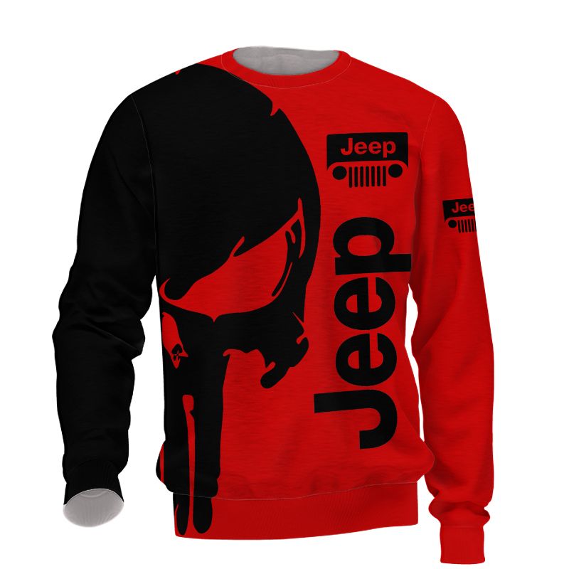 Jeep T-Shirt Hoodie Apparel 3D  Full Printing Clothing, Shirt, Hoodie, Zip Hoodie, Down Jacket, Short, Jogger, Bomber Jacket Apparel - Image 5