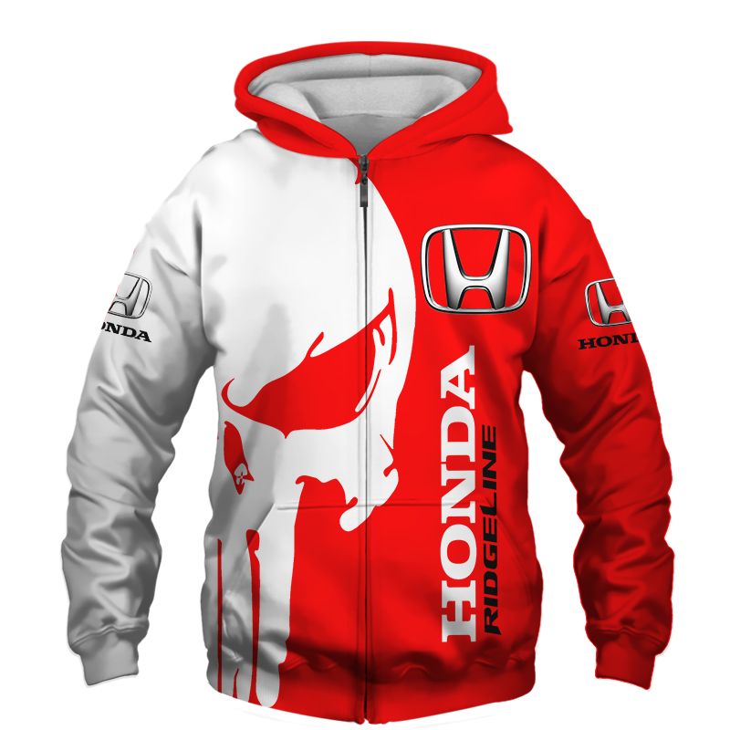 Honda T-Shirt Hoodie Apparel 3D  Full Printing Clothing, Shirt, Hoodie, Zip Hoodie, Down Jacket, Short, Jogger, Bomber Jacket Apparel - Image 4