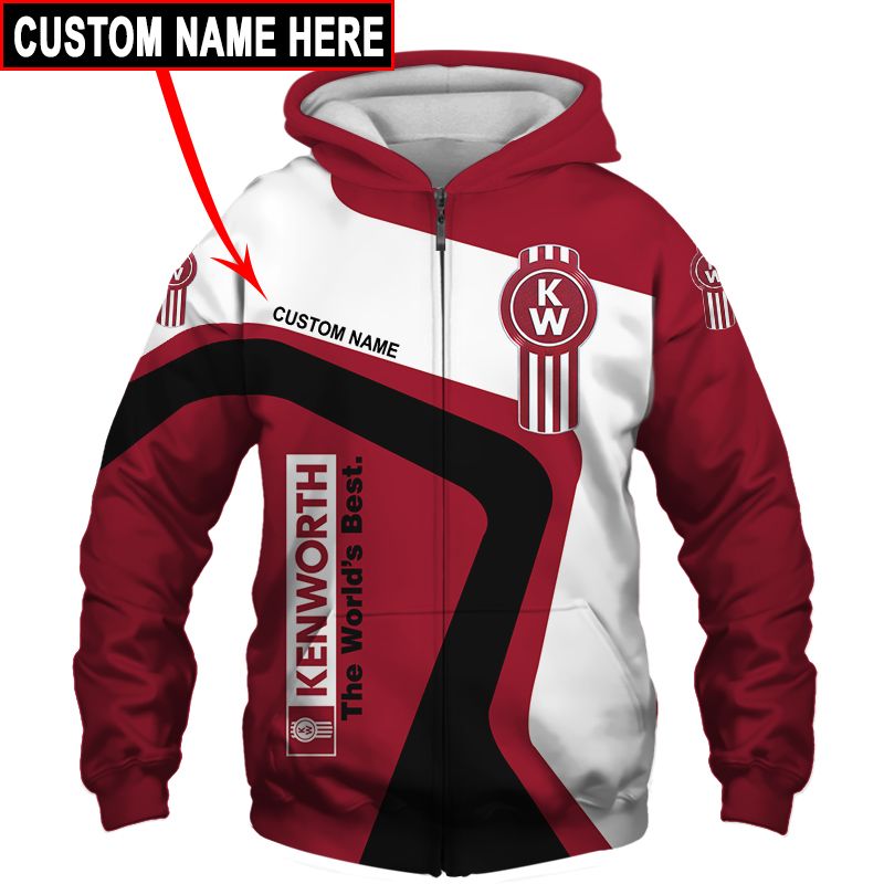 Kenworth T-Shirt Hoodie Apparel 3D  Full Printing Clothing, Shirt, Hoodie, Zip Hoodie, Down Jacket, Short, Jogger, Bomber Jacket Apparel - Image 4