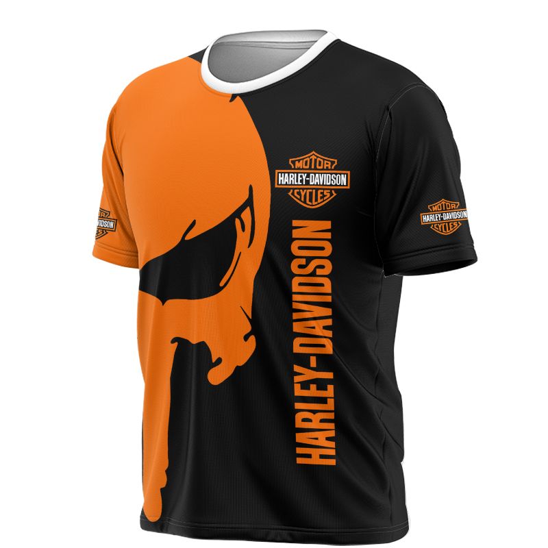 Harley-Davidson Custom Name T-Shirt Hoodie Apparel 3D  Full Printing Clothing, Shirt, Hoodie, Zip Hoodie, Down Jacket, Short, Jogger, Bomber Jacket Apparel - Image 11