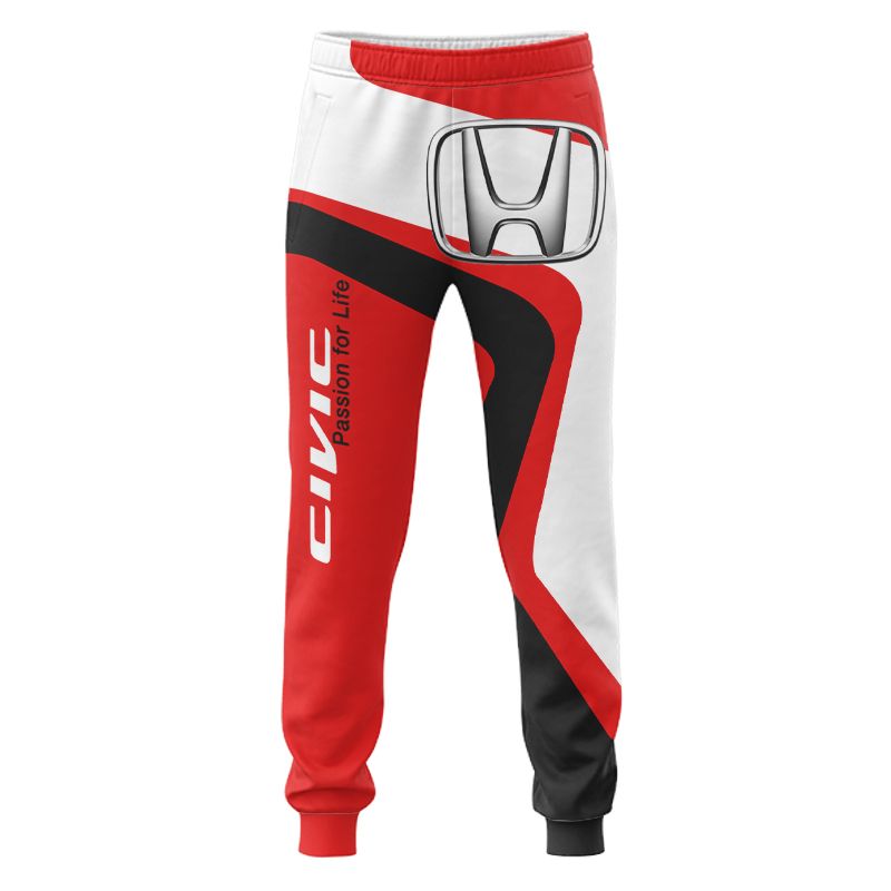 Honda T-Shirt Hoodie Apparel 3D  Full Printing Clothing, Shirt, Hoodie, Zip Hoodie, Down Jacket, Short, Jogger, Bomber Jacket Apparel - Image 6