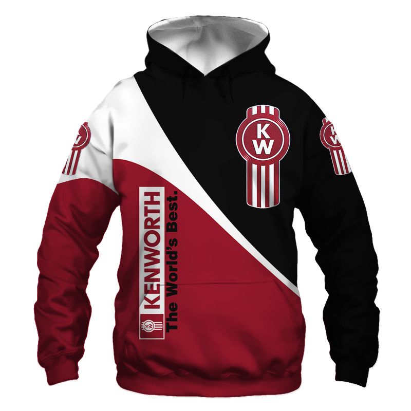 Kenworth T-Shirt Hoodie Apparel 3D  Full Printing Clothing, Shirt, Hoodie, Zip Hoodie, Down Jacket, Short, Jogger, Bomber Jacket Apparel - Image 3