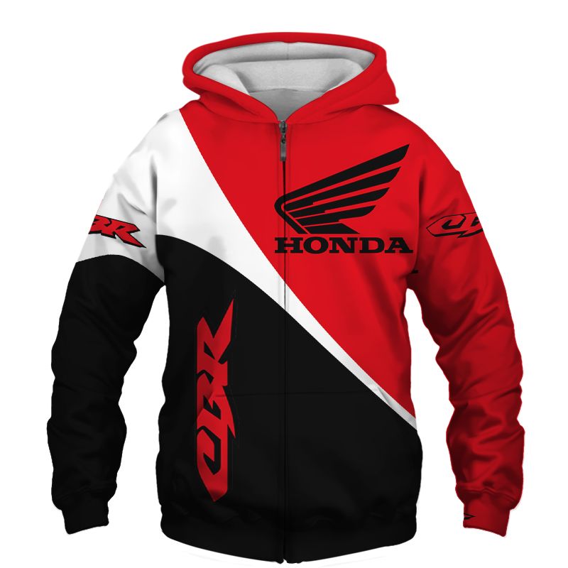 Honda T-Shirt Hoodie Apparel 3D  Full Printing Clothing, Shirt, Hoodie, Zip Hoodie, Down Jacket, Short, Jogger, Bomber Jacket Apparel - Image 4