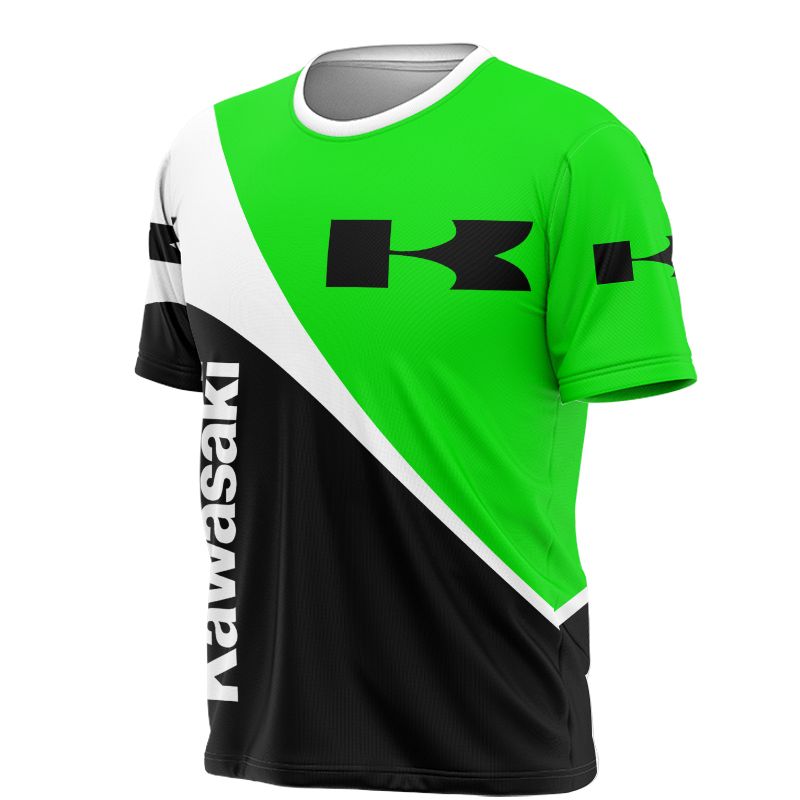 Kawasaki T-Shirt Hoodie Apparel 3D  Full Printing Clothing, Shirt, Hoodie, Zip Hoodie, Down Jacket, Short, Jogger, Bomber Jacket Apparel - Image 11