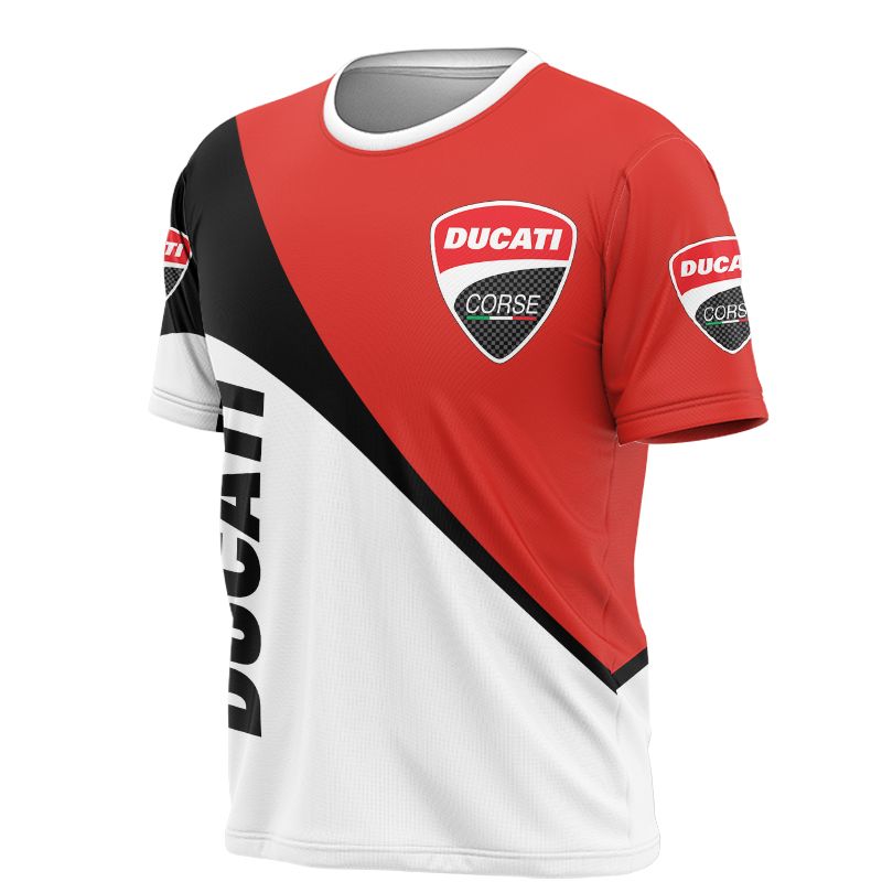Ducati T-Shirt Hoodie Apparel 3D  Full Printing Clothing, Shirt, Hoodie, Zip Hoodie, Down Jacket, Short, Jogger, Bomber Jacket Apparel - Image 11