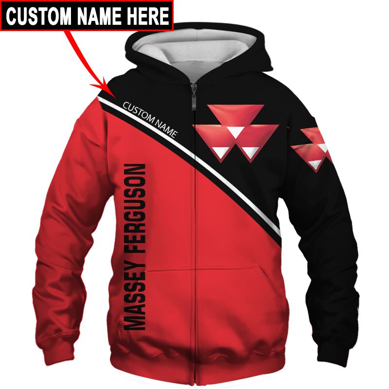 Massey Ferguson T-Shirt Hoodie Apparel 3D  Full Printing Clothing, Shirt, Hoodie, Zip Hoodie, Down Jacket, Short, Jogger, Bomber Jacket Apparel - Image 4
