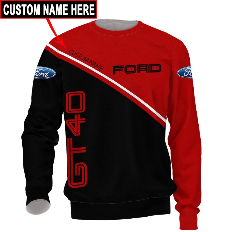 Ford T-Shirt Hoodie Apparel 3D  Full Printing Clothing, Shirt, Hoodie, Zip Hoodie, Down Jacket, Short, Jogger, Bomber Jacket Apparel - Image 5