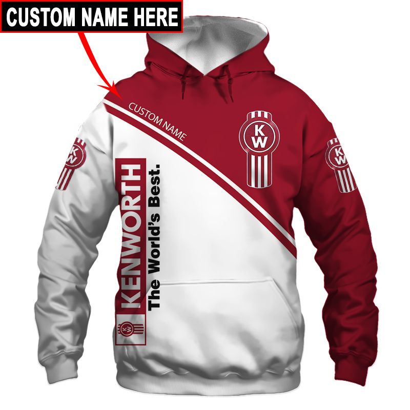 Kenworth T-Shirt Hoodie Apparel 3D  Full Printing Clothing, Shirt, Hoodie, Zip Hoodie, Down Jacket, Short, Jogger, Bomber Jacket Apparel - Image 3