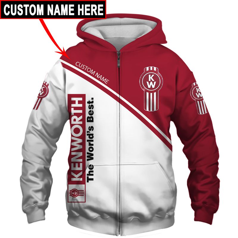 Kenworth T-Shirt Hoodie Apparel 3D  Full Printing Clothing, Shirt, Hoodie, Zip Hoodie, Down Jacket, Short, Jogger, Bomber Jacket Apparel - Image 4