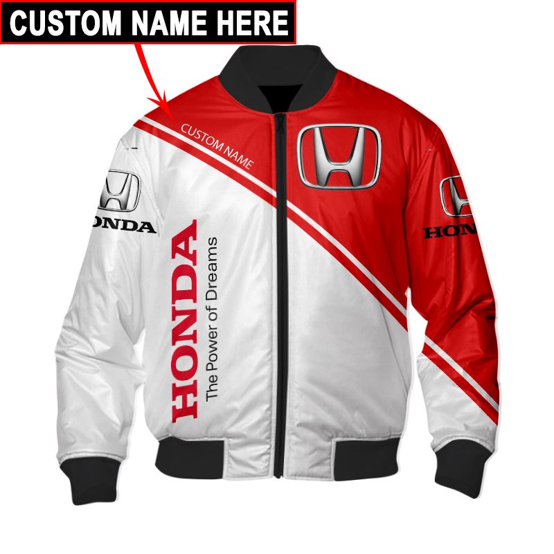Honda T-Shirt Hoodie Apparel 3D  Full Printing Clothing, Shirt, Hoodie, Zip Hoodie, Down Jacket, Short, Jogger, Bomber Jacket Apparel - Image 7