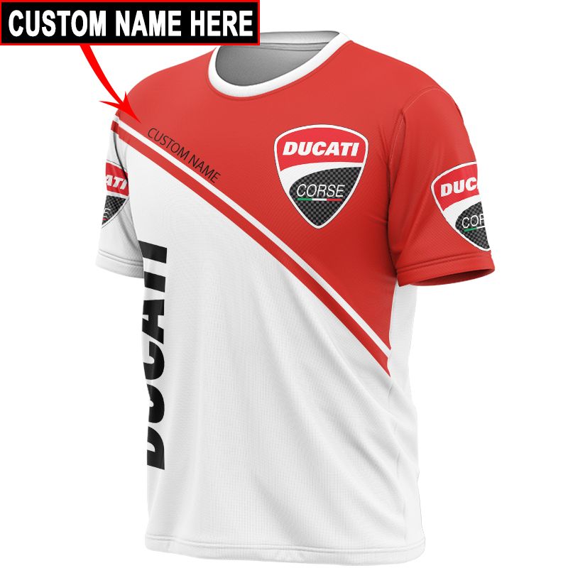Ducati T-Shirt Hoodie Apparel 3D  Full Printing Clothing, Shirt, Hoodie, Zip Hoodie, Down Jacket, Short, Jogger, Bomber Jacket Apparel - Image 11