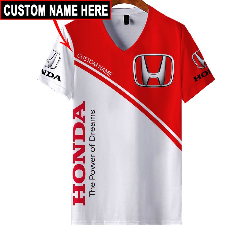 Honda T-Shirt Hoodie Apparel 3D  Full Printing Clothing, Shirt, Hoodie, Zip Hoodie, Down Jacket, Short, Jogger, Bomber Jacket Apparel - Image 12