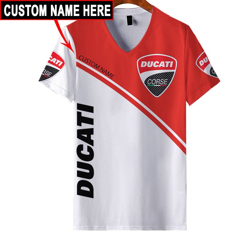 Ducati T-Shirt Hoodie Apparel 3D  Full Printing Clothing, Shirt, Hoodie, Zip Hoodie, Down Jacket, Short, Jogger, Bomber Jacket Apparel - Image 12