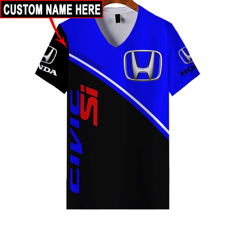 Honda T-Shirt Hoodie Apparel 3D  Full Printing Clothing, Shirt, Hoodie, Zip Hoodie, Down Jacket, Short, Jogger, Bomber Jacket Apparel - Image 12