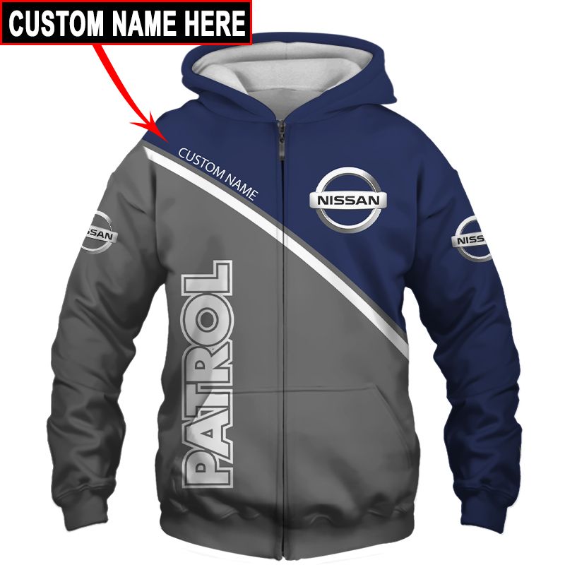 Nissan T-Shirt Hoodie Apparel 3D  Full Printing Clothing, Shirt, Hoodie, Zip Hoodie, Down Jacket, Short, Jogger, Bomber Jacket Apparel - Image 4