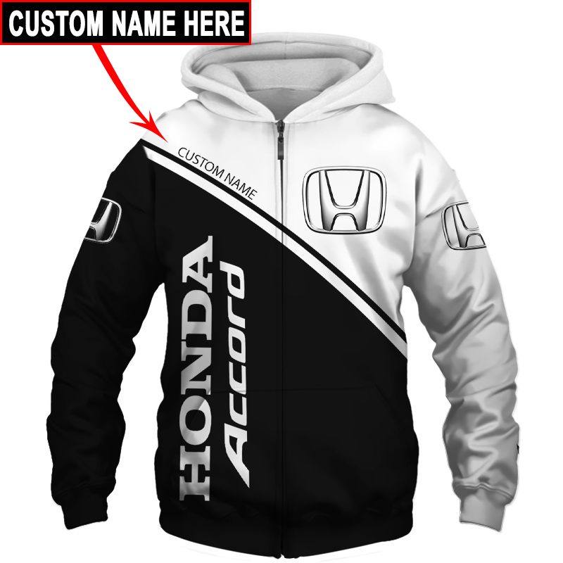 Honda T-Shirt Hoodie Apparel 3D  Full Printing Clothing, Shirt, Hoodie, Zip Hoodie, Down Jacket, Short, Jogger, Bomber Jacket Apparel - Image 4