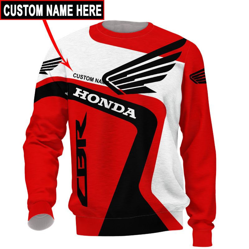 Honda T-Shirt Hoodie Apparel 3D  Full Printing Clothing, Shirt, Hoodie, Zip Hoodie, Down Jacket, Short, Jogger, Bomber Jacket Apparel - Image 5