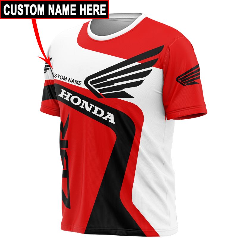 Honda T-Shirt Hoodie Apparel 3D  Full Printing Clothing, Shirt, Hoodie, Zip Hoodie, Down Jacket, Short, Jogger, Bomber Jacket Apparel - Image 11