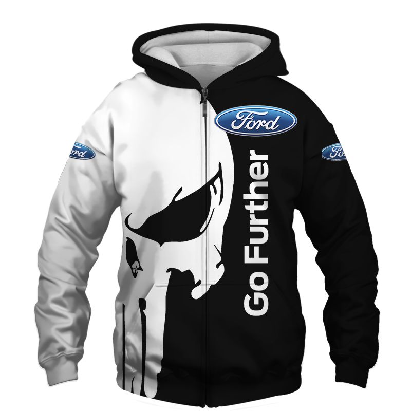 Ford T-Shirt Hoodie Apparel 3D  Full Printing Clothing, Shirt, Hoodie, Zip Hoodie, Down Jacket, Short, Jogger, Bomber Jacket Apparel - Image 4