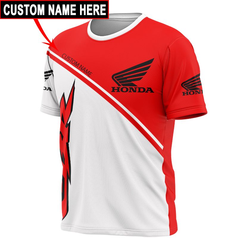 Honda T-Shirt Hoodie Apparel 3D  Full Printing Clothing, Shirt, Hoodie, Zip Hoodie, Down Jacket, Short, Jogger, Bomber Jacket Apparel - Image 11