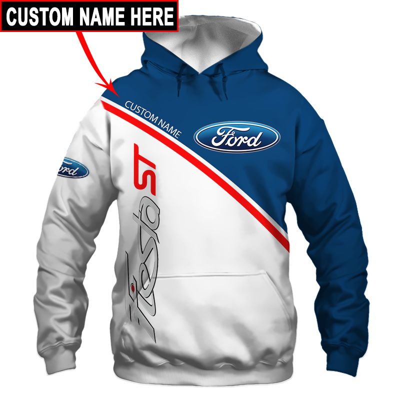 Ford T-Shirt Hoodie Apparel 3D  Full Printing Clothing, Shirt, Hoodie, Zip Hoodie, Down Jacket, Short, Jogger, Bomber Jacket Apparel - Image 3