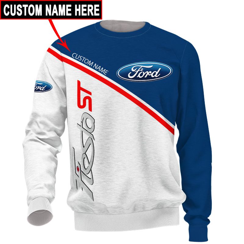 Ford T-Shirt Hoodie Apparel 3D  Full Printing Clothing, Shirt, Hoodie, Zip Hoodie, Down Jacket, Short, Jogger, Bomber Jacket Apparel - Image 5