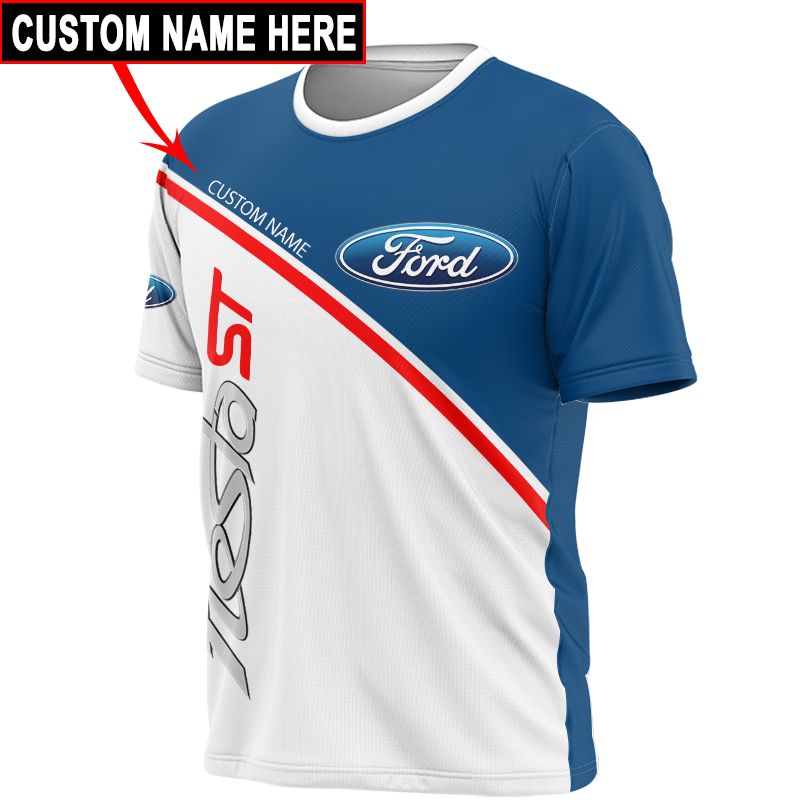 Ford T-Shirt Hoodie Apparel 3D  Full Printing Clothing, Shirt, Hoodie, Zip Hoodie, Down Jacket, Short, Jogger, Bomber Jacket Apparel - Image 11