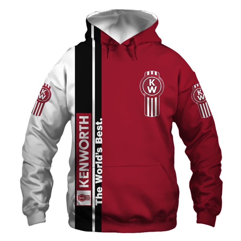 Kenworth T-Shirt Hoodie Apparel 3D  Full Printing Clothing, Shirt, Hoodie, Zip Hoodie, Down Jacket, Short, Jogger, Bomber Jacket Apparel - Image 3