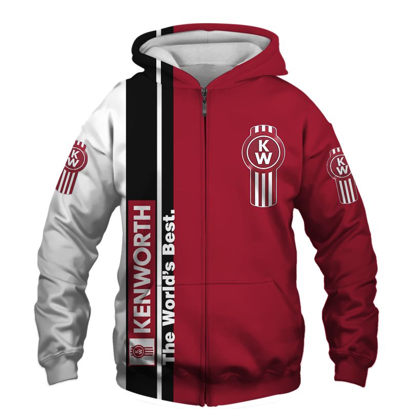 Kenworth T-Shirt Hoodie Apparel 3D  Full Printing Clothing, Shirt, Hoodie, Zip Hoodie, Down Jacket, Short, Jogger, Bomber Jacket Apparel - Image 4