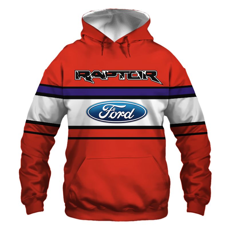 Ford T-Shirt Hoodie Apparel 3D  Full Printing Clothing, Shirt, Hoodie, Zip Hoodie, Down Jacket, Short, Jogger, Bomber Jacket Apparel - Image 3
