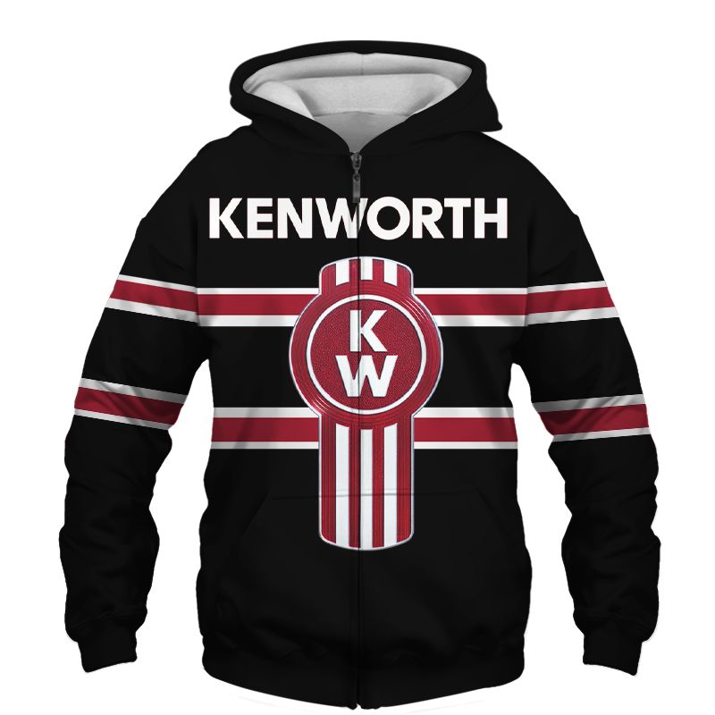 Kenworth T-Shirt Hoodie Apparel 3D  Full Printing Clothing, Shirt, Hoodie, Zip Hoodie, Down Jacket, Short, Jogger, Bomber Jacket Apparel - Image 4