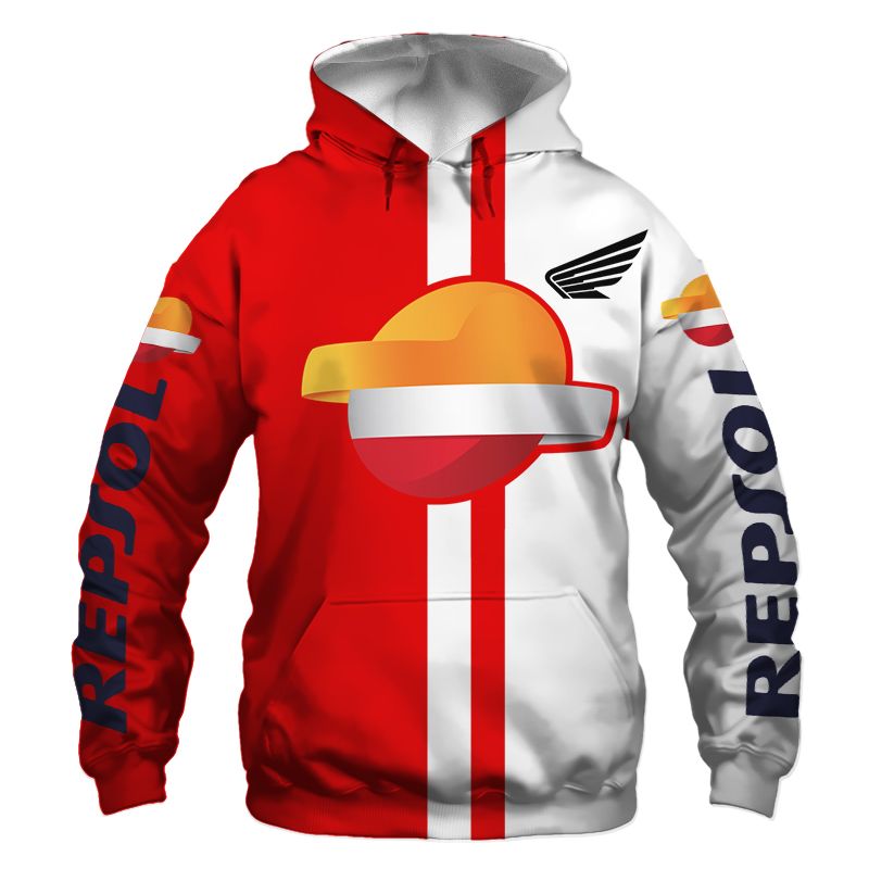 Repsol T-Shirt Hoodie Apparel 3D  Full Printing Clothing, Shirt, Hoodie, Zip Hoodie, Down Jacket, Short, Jogger, Bomber Jacket Apparel - Image 3